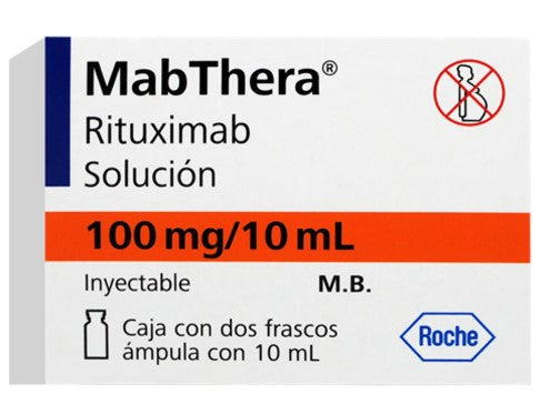 MABTHERA 100MG VIAL SOL INY 2X10ML