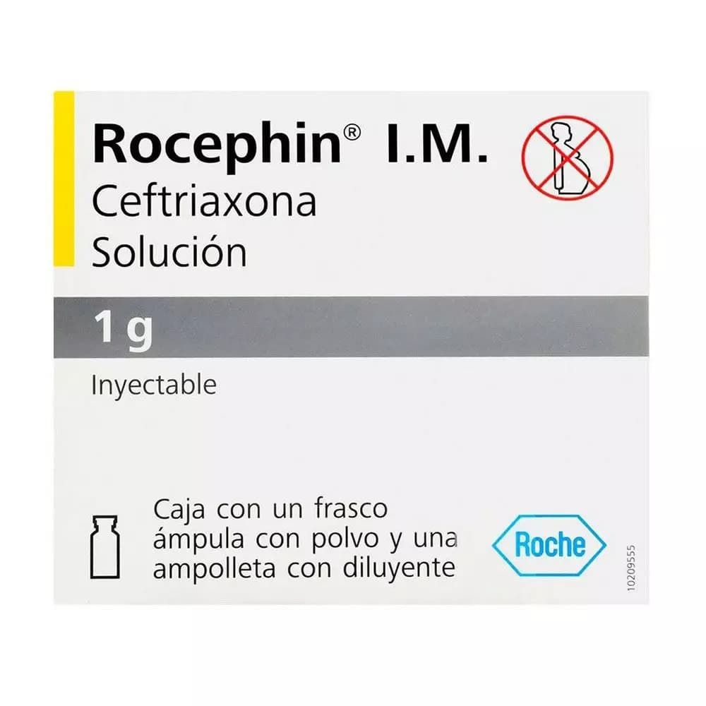 ROCEPHIN 1 G IM 3.5 ML