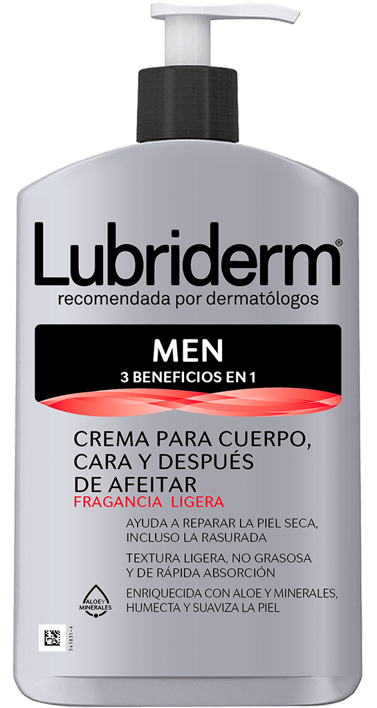 LUBRIDERM MEN 3EN1 FRAG LIG - CRE 120ML