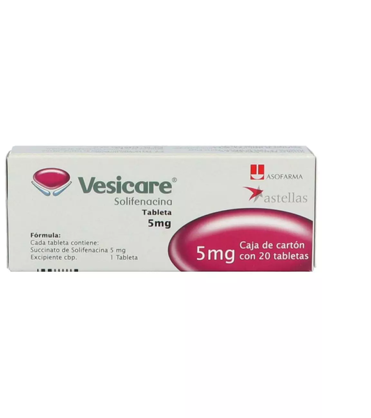 VESICARE 5MG TAB RECUB 20