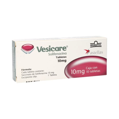 VESICARE 10 MG TAB RECUB 10