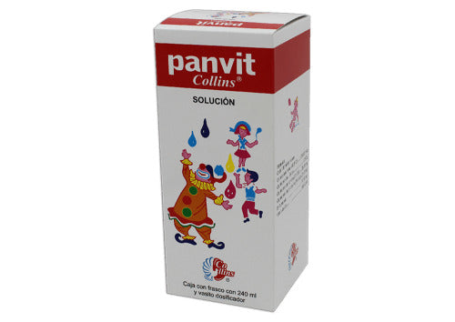 PANVIT SOL. CAJA C/FCO. C/240 ML.