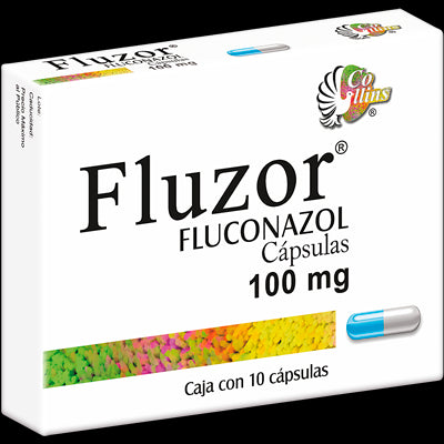FLUZOR CAP 100 MG CAJA C10 (FLUCONAZOL)