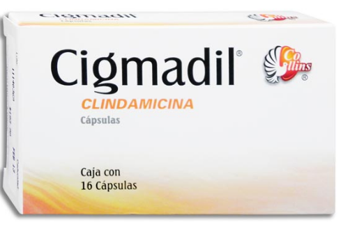 CLINDAMICINA 300MG 16 CAPS  LGEN