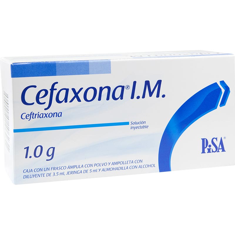 CEFTRIAXONA 1 SOL INY 1G/1%/3.5 ML