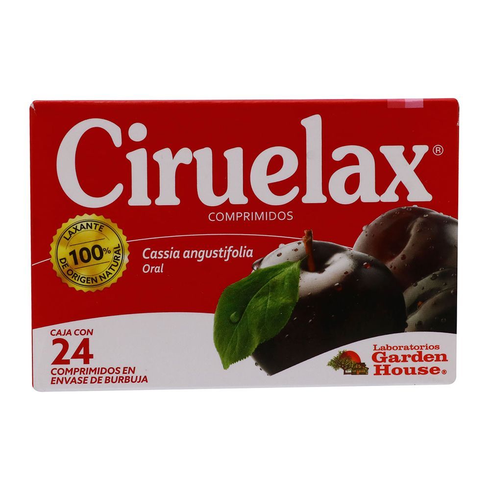 CIRUELAX 480/89.88 MG 24 CPR