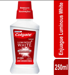 ENJ BUC COLGATE LUMIN WHITE 250ML