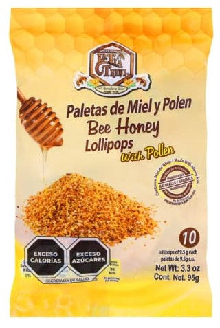 T-TRINI BSA PALETA MIEL-POL 10PZS