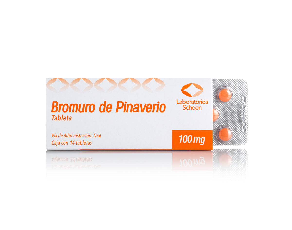 BROMURO DE PINAVERIO 14 TAB 100 MG