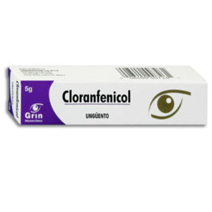 CLORANFENICOL UNGÜENTO OFTAL. CAJA CTUBO C5 G (GRIN)