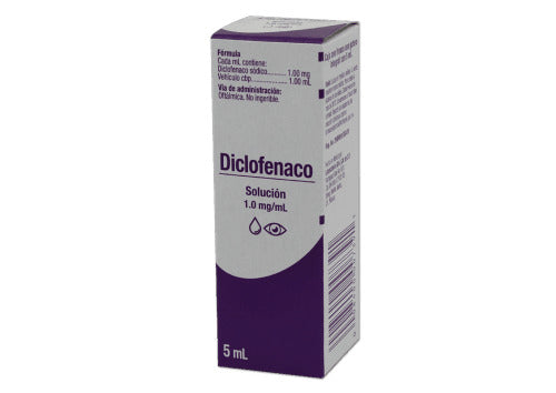 DICLOFENACO SOL OFT. 1 MG FCO GOTERO C5 ML