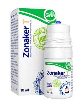 ZONAKER T 0.2% SOL OFT 10 ML     N