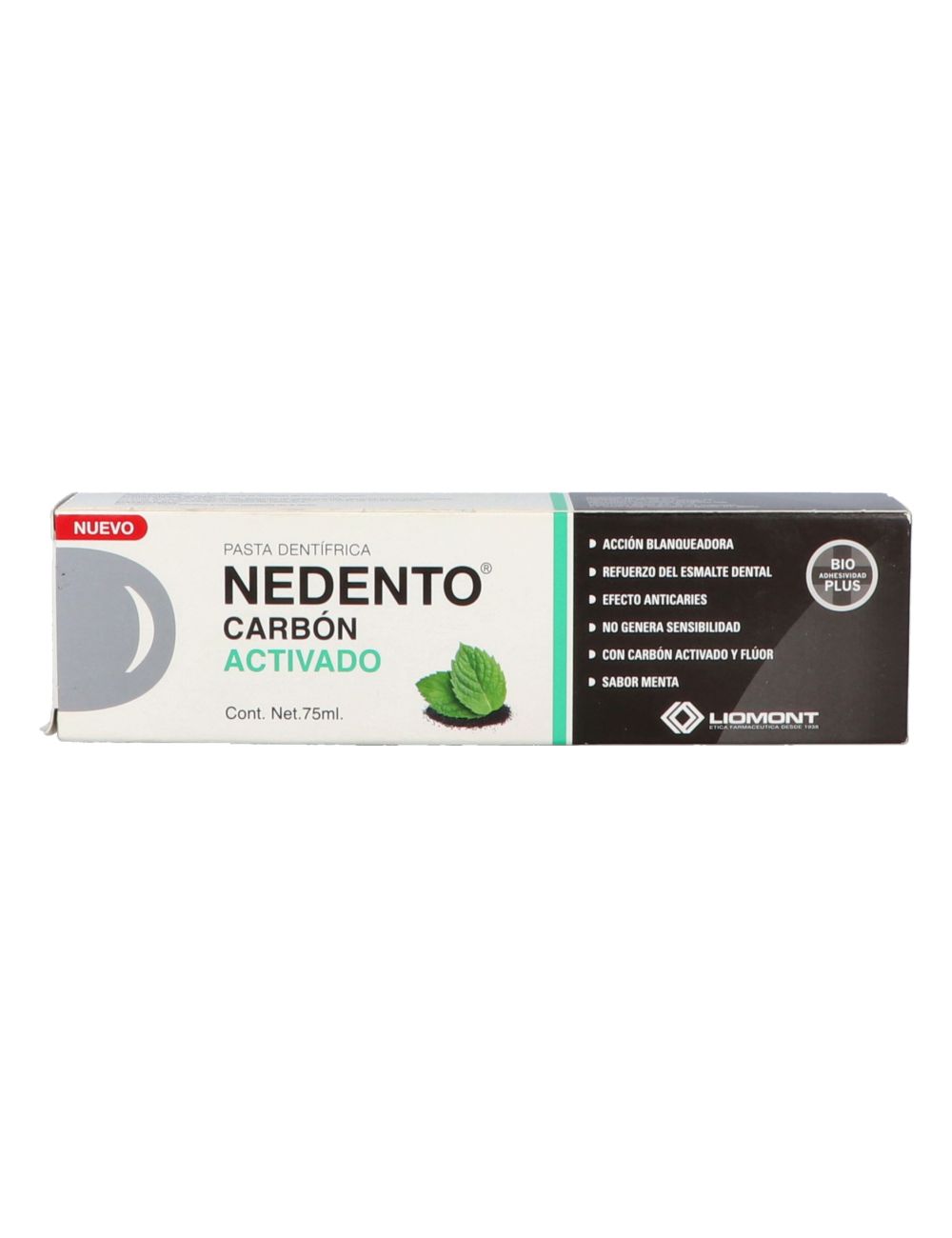 C D NEDENTO CARBON ACT BLANQ 75ML