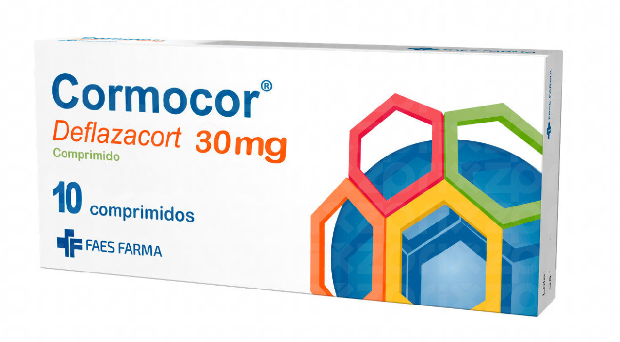 CORMOCOR 30 MG 10 CPR