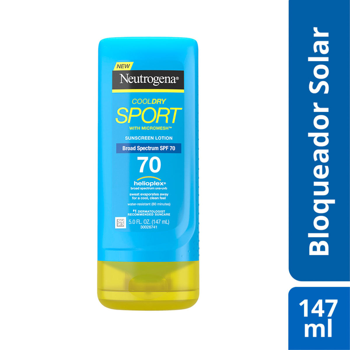NEUTROGENA COOL DRY SPORT FPS70 -  147ML