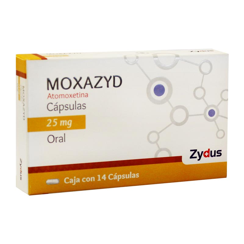 MOXAZYD 25 MG 14 CAPS