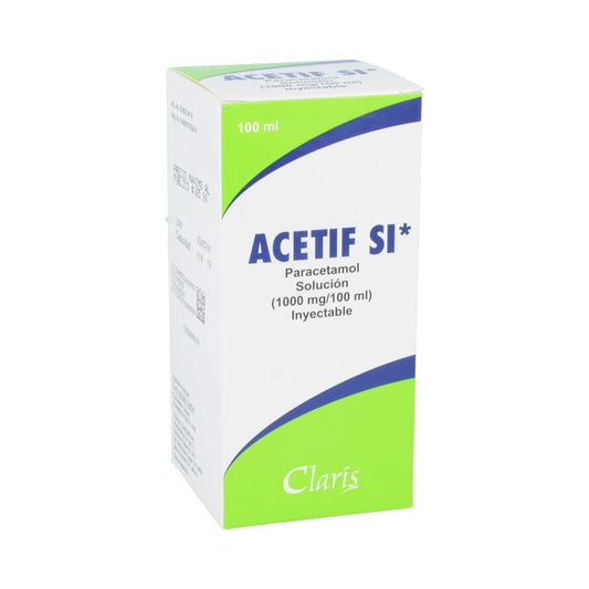 ACETIF SI 1000MG/100ML SOL INY