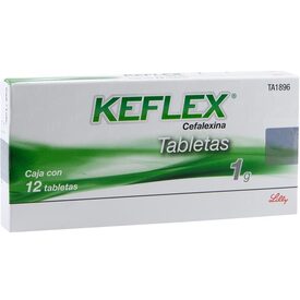 KEFLEX 1G 12 TAB