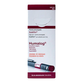 HUMALOG KWIKPEN 100UI/ML INY 3 ML