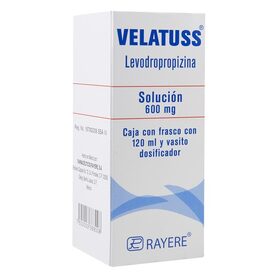 VELATUSS SOL. 600 MG. FCO. C/120 ML.