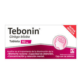 TEBONIN 40 MG 24 TAB