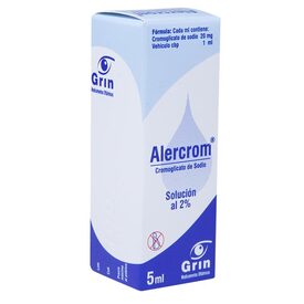 ALERCROM 2% SOL 5 ML