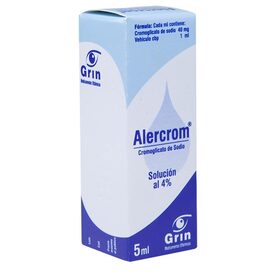 ALERCROM 4% SOL 5 ML