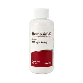 HEMOSIN-K 100/30 MG 200 ML JBE
