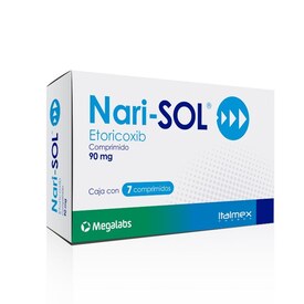 NARI-SOL 90 MG 7 CPR