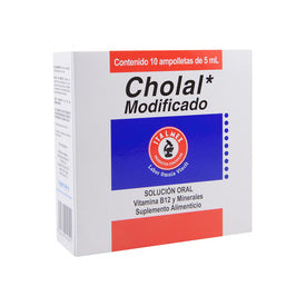 CHOLAL MOD S-ALIME AMP10X5ML