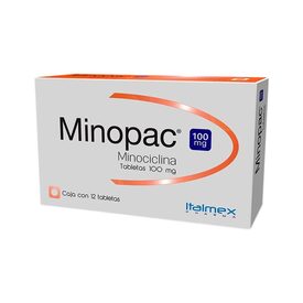 MINOPAC 100 MG 12 TAB