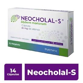 NEOCHOLAL-S 151.5 MG CAPS 14