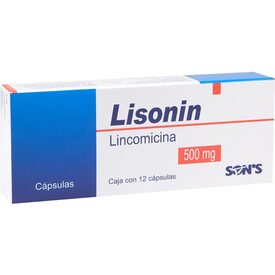 LISONIN CAP. 500 MG. CAJA C/12