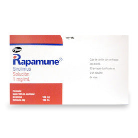 RAPAMUNE 1 MG/ ML SOL INY 60 ML