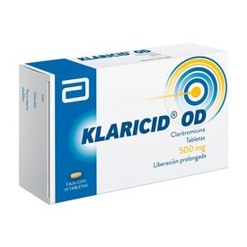 KLARICID-OD 500MG 10 TAB