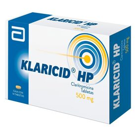 KLARICID-HP 500 MG 14 TAB