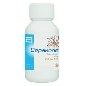 DEPAKENE 250MG/5ML JBE120ML+VASO