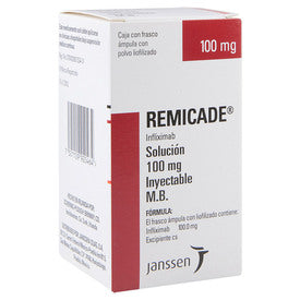 REMICADE 100 MG SOL INY FA PVO LIOF