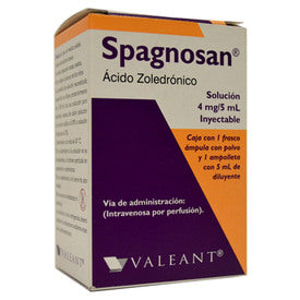 SPAGNOSAN 4MG SOL INY 5ML
