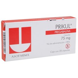 PRIKUL 75 MG 28 CAPS