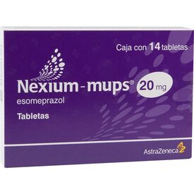 NEXIUM-MUPS 20 MG 14 TAB