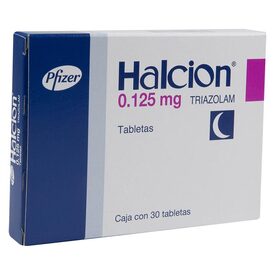 HALCION 0.125 MG 30 TAB