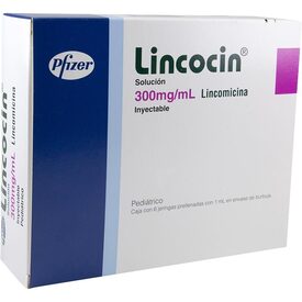 LINCOCIN PED 300MG JGA PRELL6X1ML