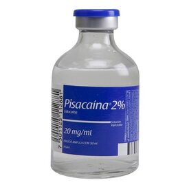 PISACAINA INY. 2% CAJA C/FCO. AMP. C/50 ML.