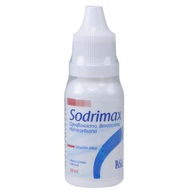 SODRIMAX 2/20/10MG OTICO 10ML