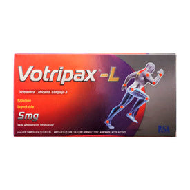 VOTRIPAX-L FORTE 5MG AMP 2 JGAS1