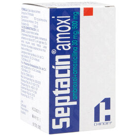 SEPTACIN AMOXI CAP. 500/30 MG. CAJA C/FCO. C/12