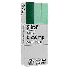 SIFROL 0.250 MG 30 TAB