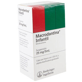 MACRODANTINA 25MG SUSP INF 120ML