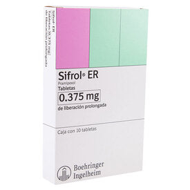 SIFROL ER LP 0.375 MG 10 TAB